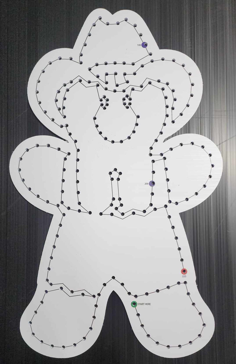 Cowboy Gingerbread Man - Pixel Props