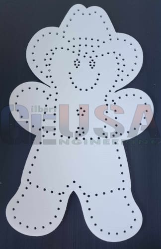 Exciting Cowboy Gingerbread Man for RGB Pixels