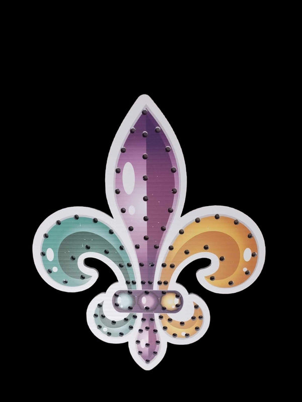 IMPRESSION Fleur de Lis - Small / Pixels / Wiring Diagram