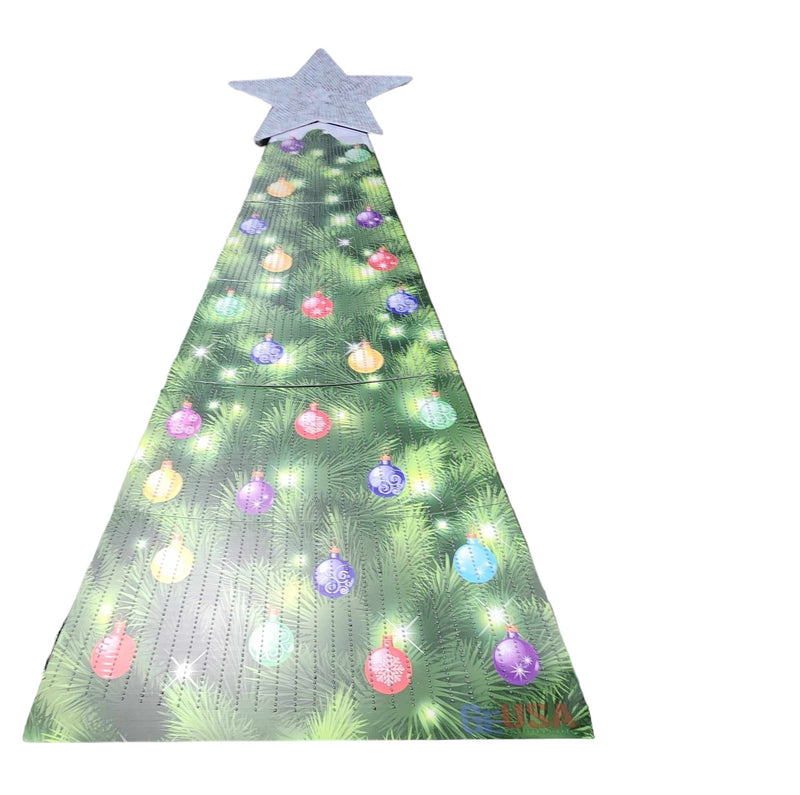 IMPRESSION Flat Mega Trees - 16 Ft / Tree Print Ornaments