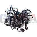 Black and clear plastic vape pen accessories tangled together with evo mini pixels high-density durable 12v led lights