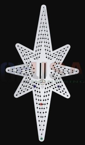 8 Point Starburst by Gilbert Engineering USA - RGB Fun