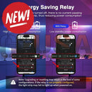 Ready to run wled lights controller dig quad with energy-saving relay, digital controls, and schedule support for lighting effects