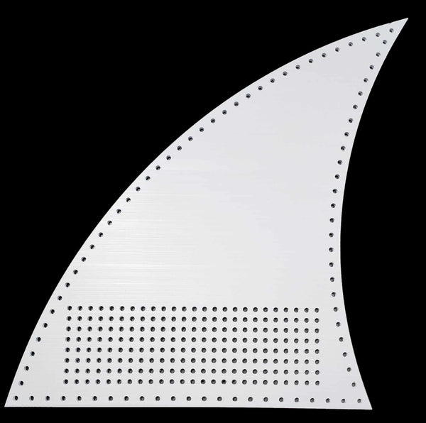 Shark Fins - Up 39’ with Matrix / White Pixels Pixel Props