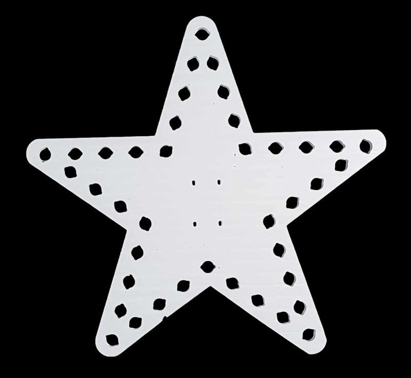 Star 12 - Single / White / Pixel - Pixel Props