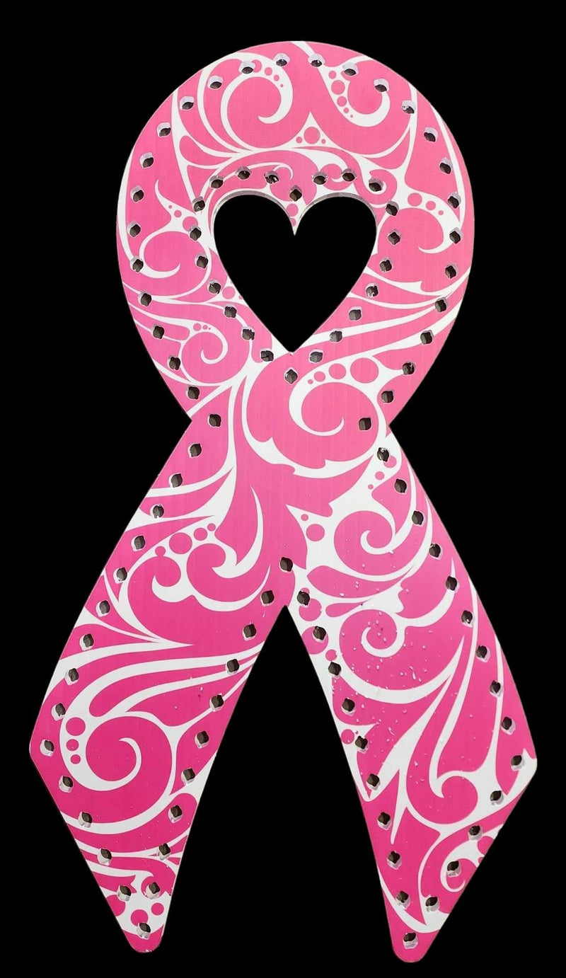 IMPRESSION Cancer Ribbons - Pink Design / Small / Pixels