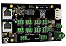 Black baldrick input circuit board with green input8 ports by ilightthat designed for pixel outputs and motion sensor use