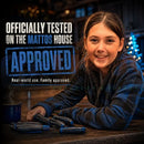 Blue and black plaid fleece jacket made with premium materials showing expert craftsmanship, perfect for chilly days