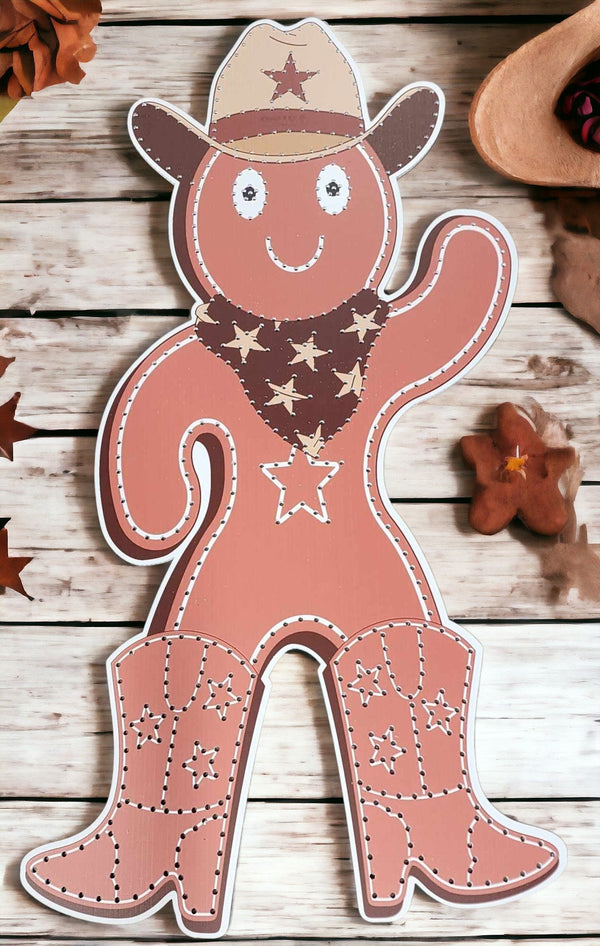 IMPRESSION Gingerbread Cowboy - TX Edition - Non Singing