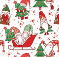 IMPRESSION Spiro Spinner - Gnomes in Sleigh with Trees /