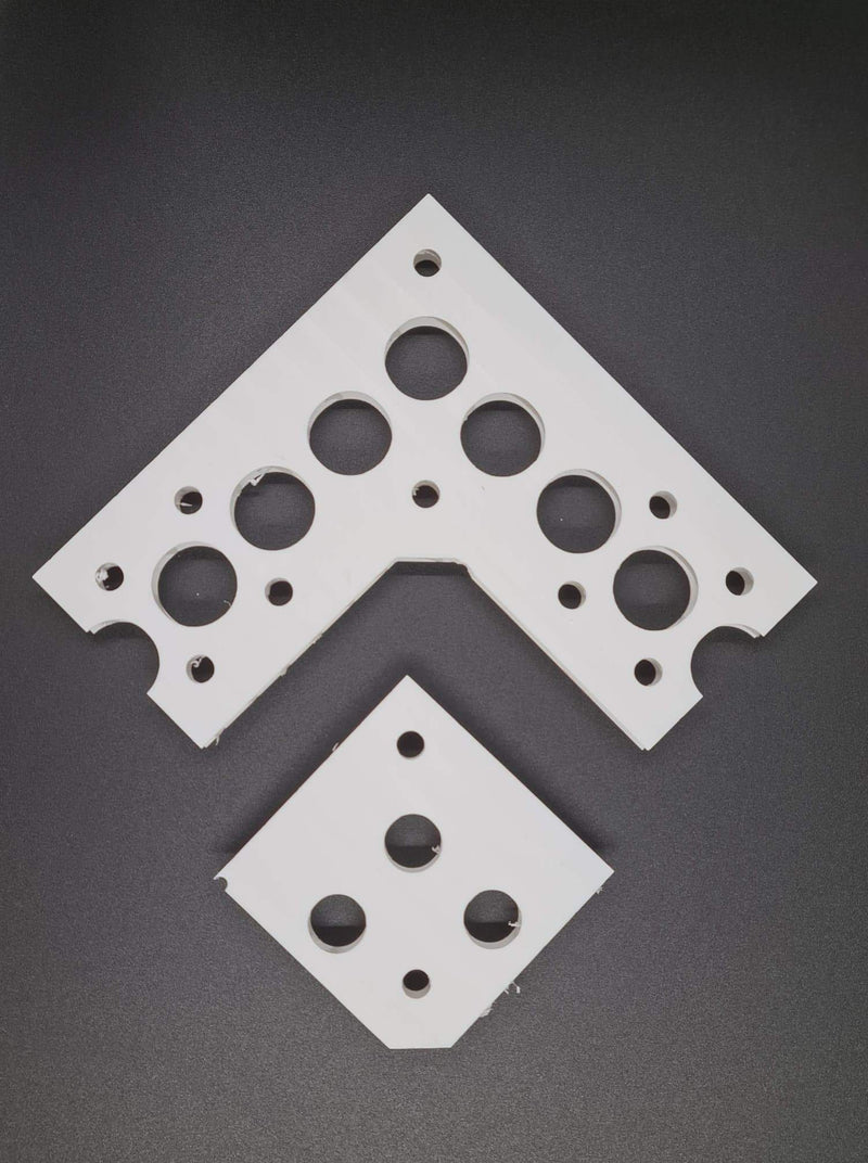 Hd Pixel Trim Kits White / Corner Backer Props