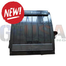 Black plastic vattos 1500 air filter housing with vertical ribs and embossed branding in md1500 weather resistant enclosure