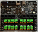 Black k15-pro v4.0 led controller board with green terminal blocks usb ports by kulplights for kulp k16 pro-pb2i