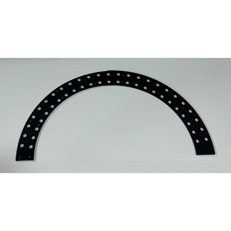 Arches 2ft - Double Pixels / Black / 6mm - Pixel Props