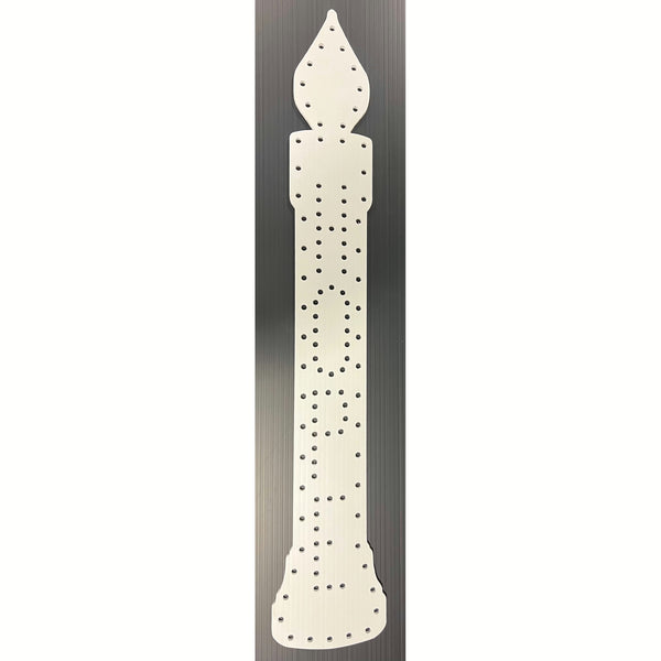 Candle - HOPE - White / Pixels - Pixel Props