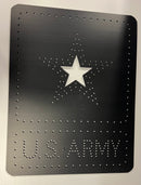 Army Sign - Black / Wiring diagram -No - Pixel Props