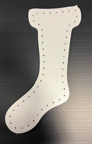 Christmas Stocking - White / Mini Lights - Pixel Props