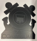 Coast Guard Sign - Black / Wiring diagram -No - Pixel Props