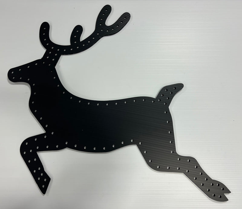 Reindeer & Rudolph - Reindeer - Left / Black / Wiring