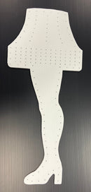 Coro Leg Lamp - White / Mini Lights / No - Pixel Props