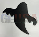 Black coro ghost jr pegboard with matte finish and laser cut perforations by gilbert engineering usa