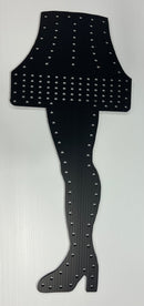 Coro Leg Lamp - Black / Pixels / No - Pixel Props