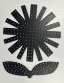 Sunflower - Black - Pixel Props