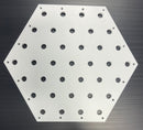 Hexagon Panel - White / 6mm / Medium - Pixel Props