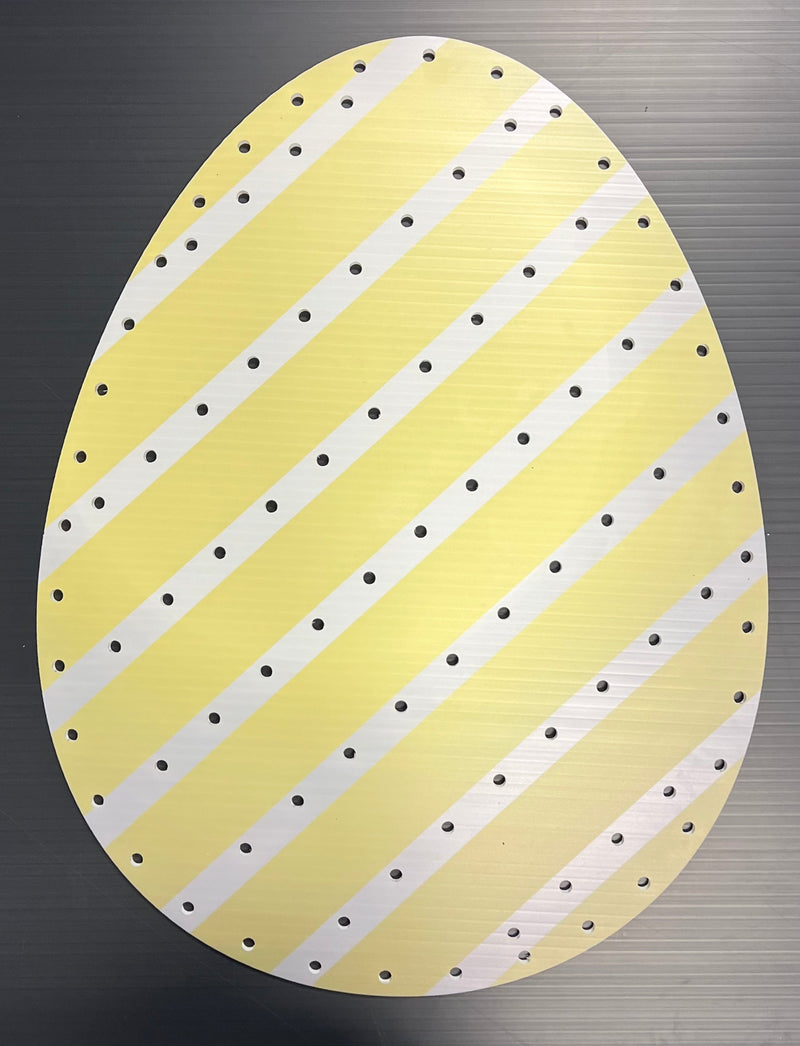 IMPRESSION Easter Eggs - Yellow Line / Pixels - Pixel Props