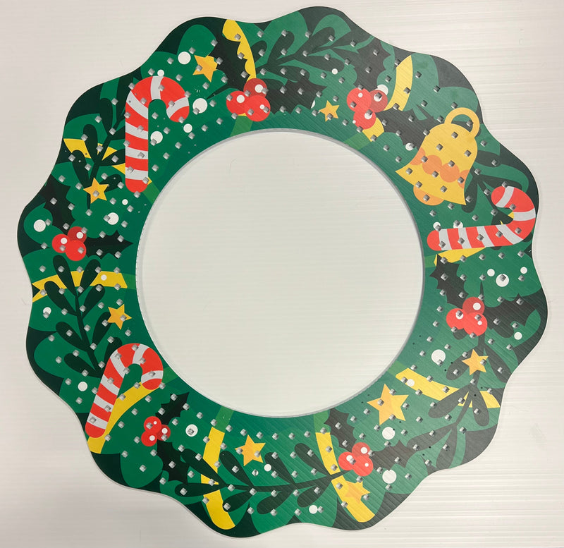 IMPRESSION Mega Wreath 320 - Candy Cane Bell - Pixel Props