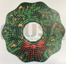 Impression mother of all wreaths christmas wreath with festive green laser cut design by gilbert engineering usa