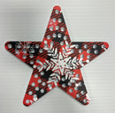 IMPRESSION Star 12 - Double / Plaid White Snowflakes