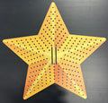 IMPRESSION Star 36-270 Tree Topper - Gold - Pixel Props