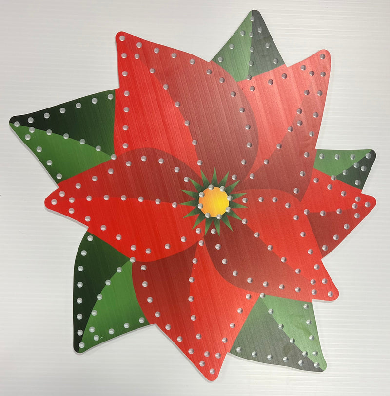 IMPRESSION Poinsettia - Candle Cluster - Poinsettia - Pixel