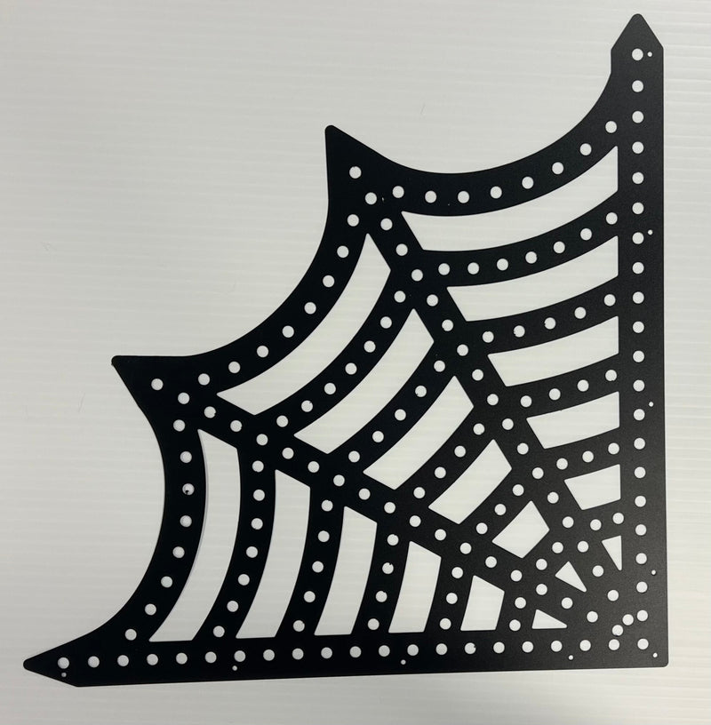 Spider Webs - Corner Web / Black - Pixel Props