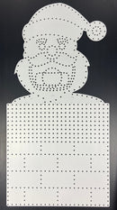 Chimney with Optional Toppers - White / Santa Topper - Pixel