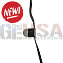Black and silver cylindrical sensor with cable for evo dome rgb durable 12v ws2811 led pixel lights ip67 waterproof