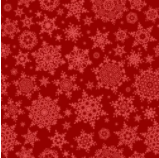 IMPRESSION Merry Christmas - Red Snowflake - Pixel Props