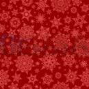 Red snowflake patterned fabric with white snowflakes and intricate space odyssey designs ideal for wiring diagram decor