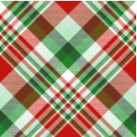 IMPRESSION Space Odyssey - Red Green White Plaid / No - 