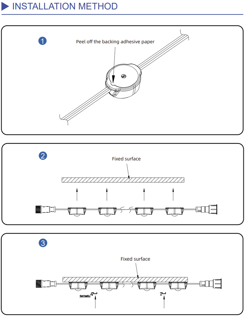 Permanent Holiday Lighting 36v - 100 Foot (72 Lights)