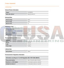 This is a white phoenix ray max 380w replacement bulb with 581w power and 7000k osram sirius label shown