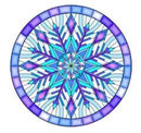 G-SkinZ Grand Illusion - Stained Glass Snowflake 3 / Grand