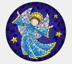 G-Skinz For Spin Reel Max Stained Glass Angel Pixel Props