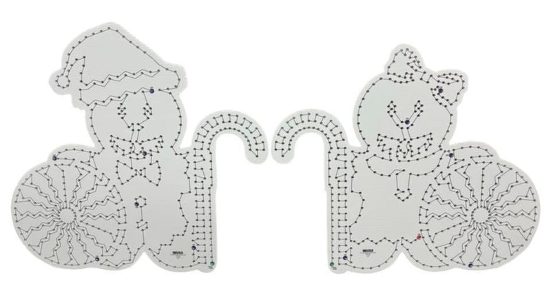 Gingerbread People Candy - Set 2 / Black / Wiring Diagram