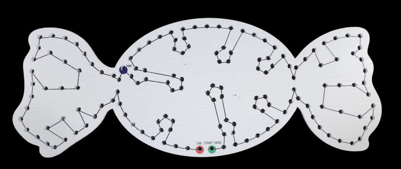 Candies - White / Wiring Diagram - Oval Dots - Pixel Props