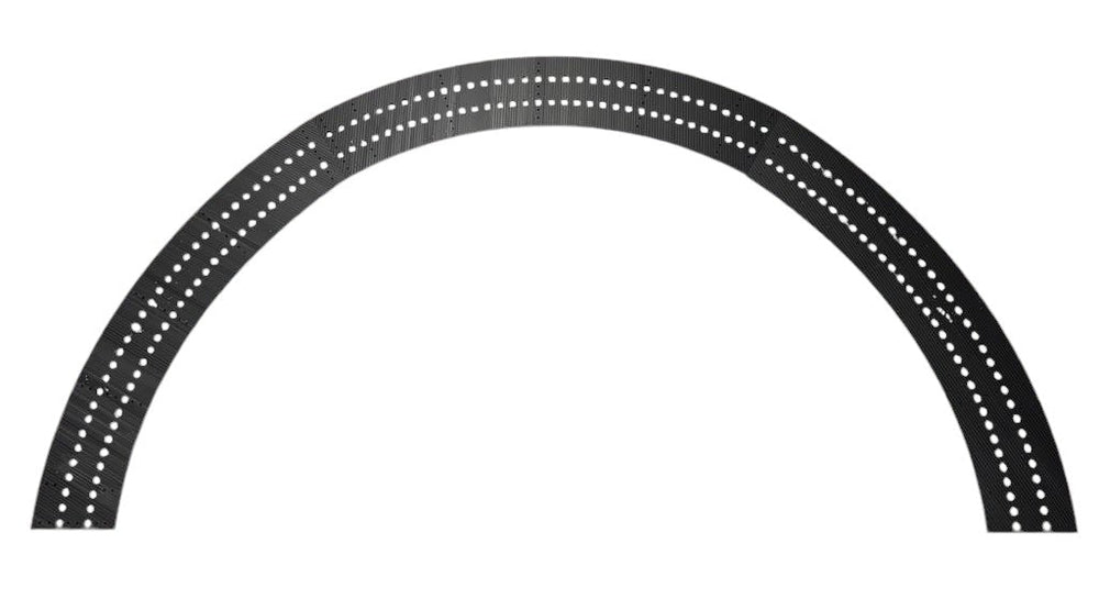 6ft Coro Pixel Arch Prop — Single to Six Row, 50–900 Nodes