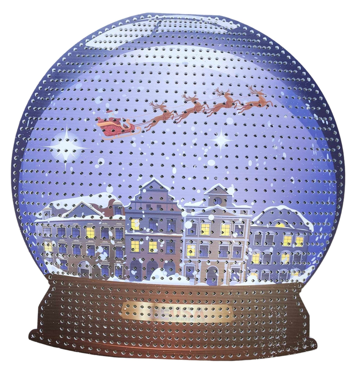 シーグラスアート『 クリスマスsnow globe.。.:*☆』 Christmas Musical Snow Globes Christmas Snow Globes Lantern