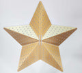 IMPRESSION Star 46-270 Tree Topper - Gold - Pixel Props