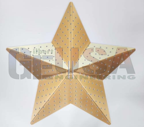 IMPRESSION Star 46-270 Tree Topper with RGB Pixels